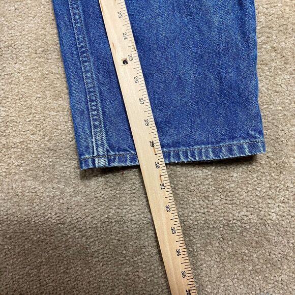 L.L.Bean Straight Leg Jeans Mens Size 36 x 30 Blue Medium Wash Denim Relaxed Fit - Picture 6 of 10